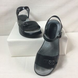 Dansko Lynnie Sandal - Black - UK 40